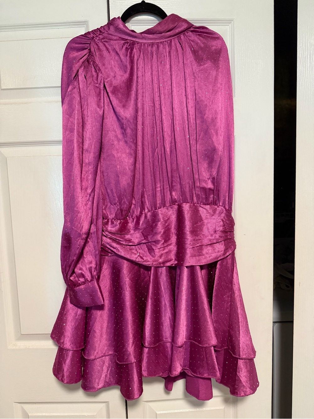 Purple/Pink rhinestone Fashion Nova Cocktail dress